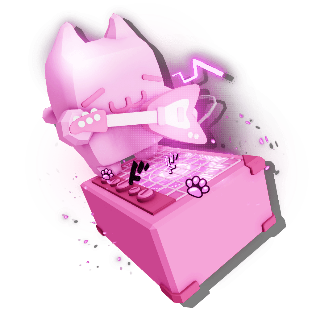 Pink Rebel Kitty