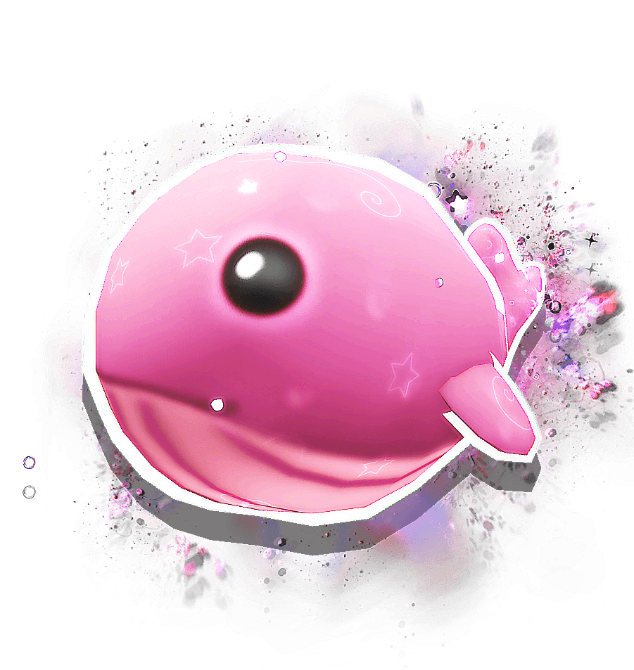 Pinkly Whale