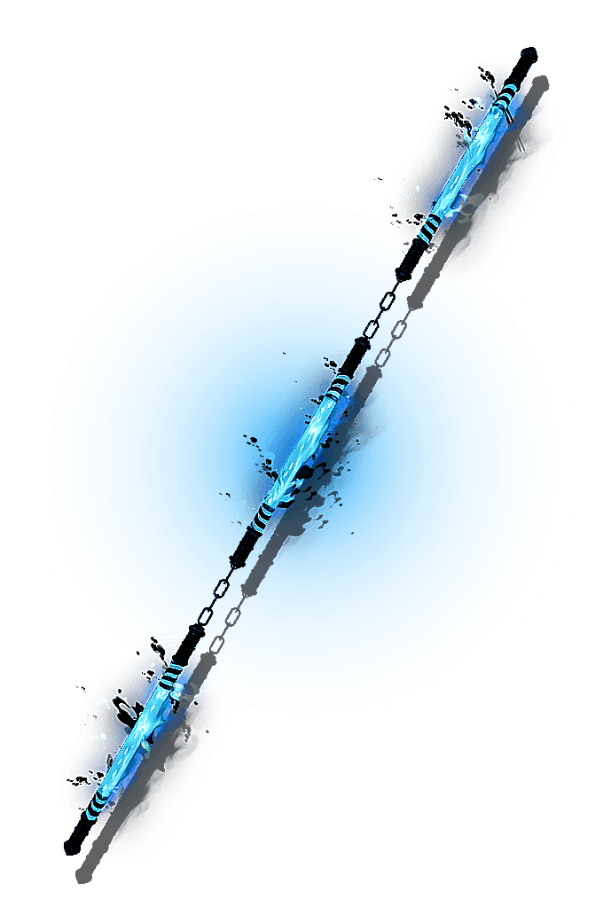 Triple Fish Staff