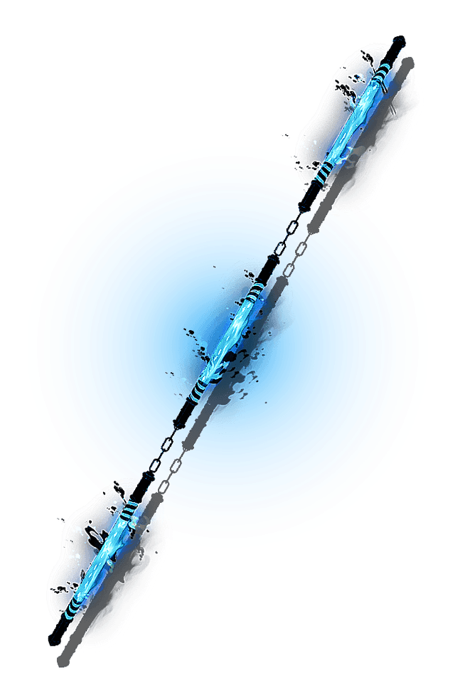 Triple Fish Staff