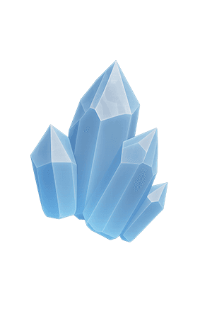 Blue Crystal Ore