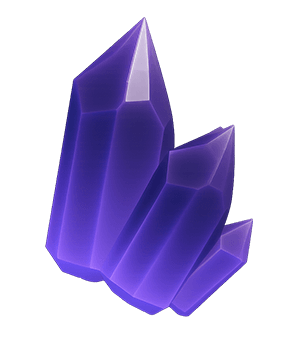 Magenta Crystal Ore
