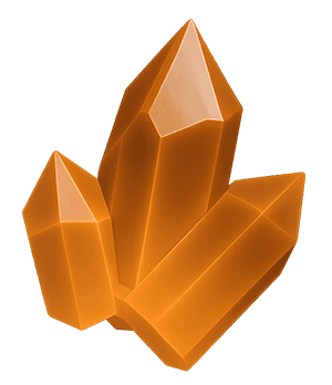 Orange Crystal Ore