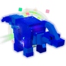 Rainbow Parasaurolophus