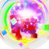 Rainbow Star Wolf