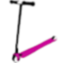 Pink Scooter