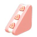 Strawberry Sandwich Chew Toy
