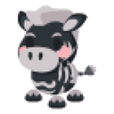 Ash Zebra Sticker