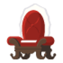 Santa's Throne Sticker