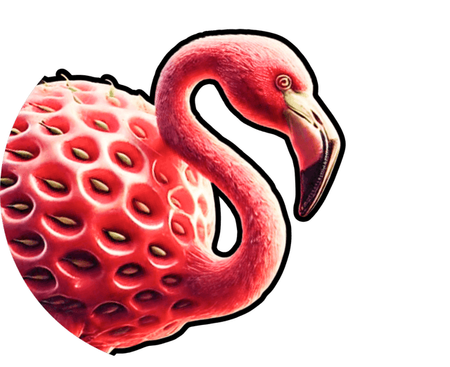 Strawberrelli Flamingelli