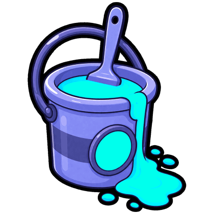 Cyan Paint