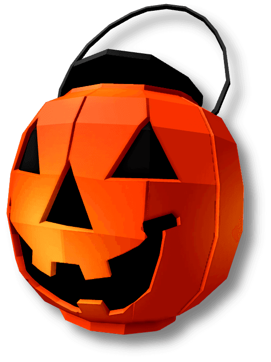 Pumpkin Candy Basket