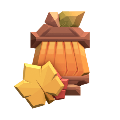 Autumn Lantern Gemstone