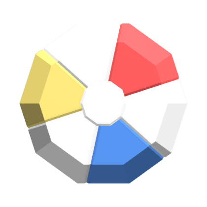 Beach Ball Gemstone