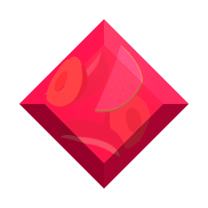 Fruit Punch Gemstone