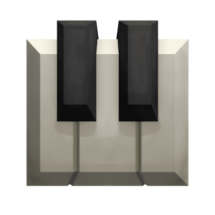 Piano Keys Gemstone