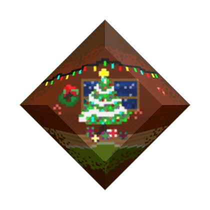 Pixel Christmas Gemstone