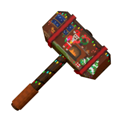 Pixel Christmas Hammer
