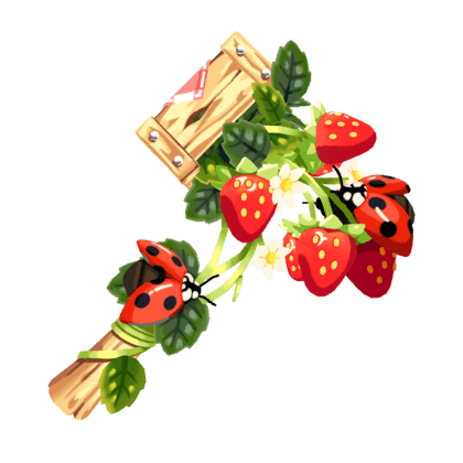 Strawberry Garden Hammer