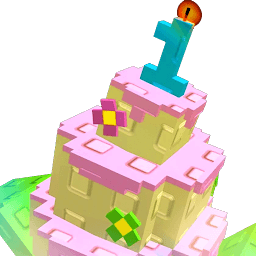 1st Bloomday Cake