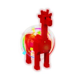 Rainbow Giraffe