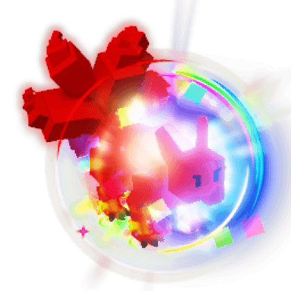 Rainbow Corrupted Kitsune