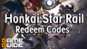 Honkai Star Rail codes
