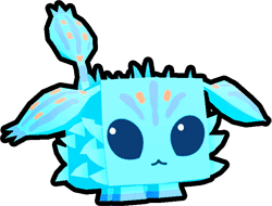 Blue Fluffy