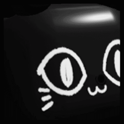 Huge Black Balloon Cat