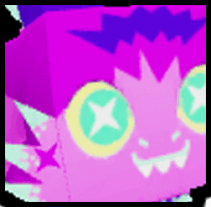 Huge Neon Twilight Dragon