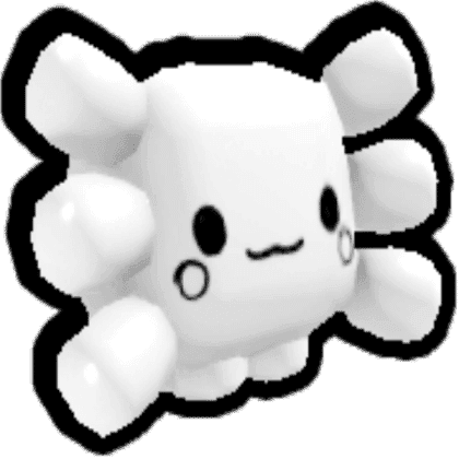White Balloon Axolotl