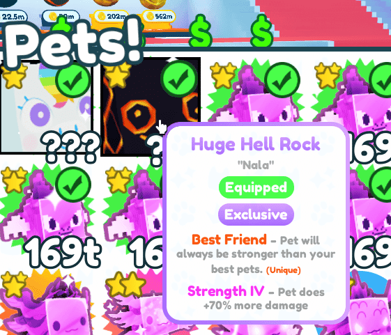 How to get Huge Hell Rock in Pet Simulator X?