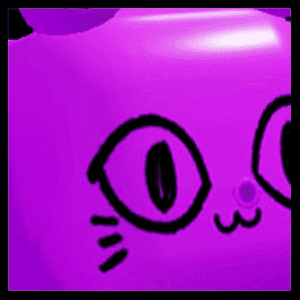 Huge Purple Balloon Cat