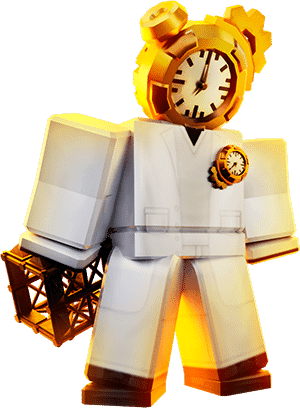 Cage Scientist Clockman