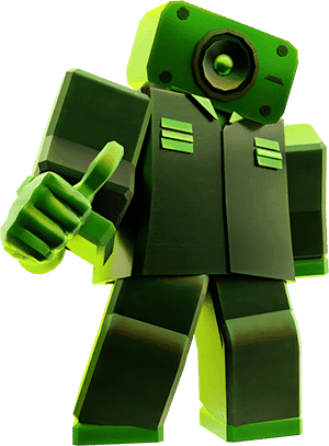 Thumb Up Speaker Man