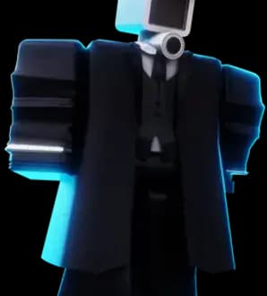 Dark Blue Suit Cameraman
