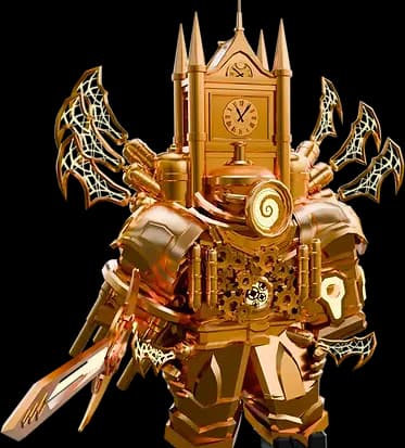 Upgraded Titan Clockman