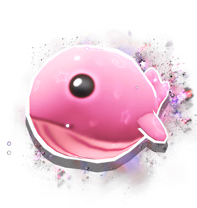 Pinkly Whale