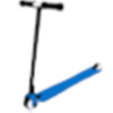 Blue Scooter