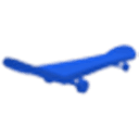 Blue Skateboard