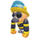 Firefighter Gibbon