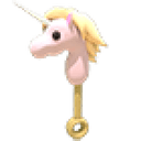 Golden Maned Unicorn Rattle