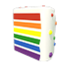 Rainbow Cake Chew Toy