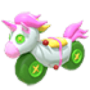 Unicorn Zombie Ponycycle