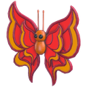 Vermilion Butterfly