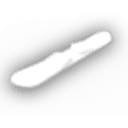 White Neon Snowboard