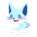 Aurora Fox Sticker