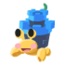 Castle Hermit Crab Sticker