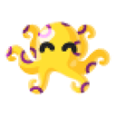 Intersex Ringed Octopus Sticker