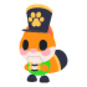 Nutcracker Squirrel Sticker